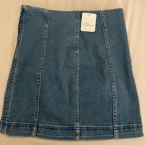 We The Free Jean Skirt